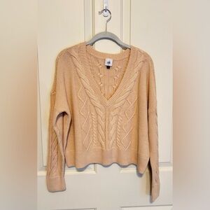 Cabi 5636 Cropped Cable Pullover